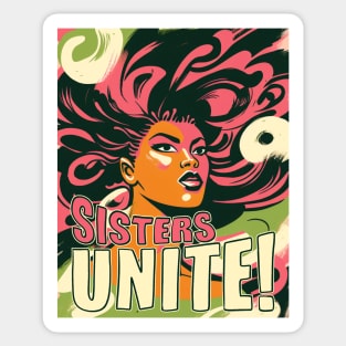 Sister Unite Feminist Fight Sticker